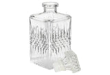 1960s Square Glass Decanter