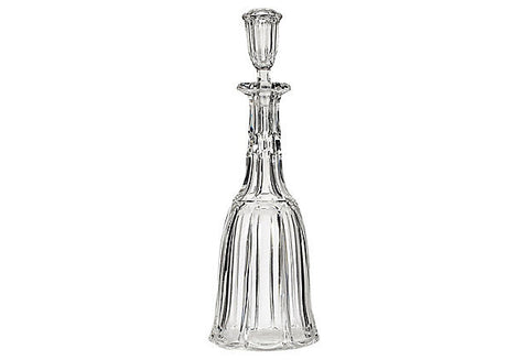 Vintage Hand Blown Glass Decanter w/ Stopper