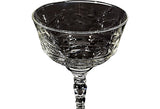 Art Deco Tall Wheel Cut Coupes, Set of 8