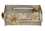 1960s Gilt Metal Tissue Holder