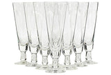 vintage wheat etched glass pilsners