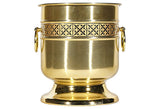 vintage Gilt Metal Champagne Bucket