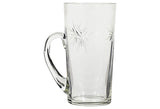 1950s Cut Star Handled Mugs, Set of 6