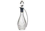 Sterling Silver Handled Glass Decanter