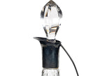Sterling Silver Handled Glass Decanter