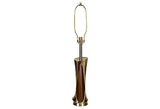 vintage Laurel Sculptural Metal Table Lamp