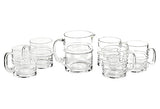 1960s Beer Pitcher & Tumbler Set, 6 Pcs