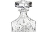1950s Diamond Pattern Glass Decanter
