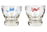 1960s Lo-Ball Glass Tumblers, Set of 11