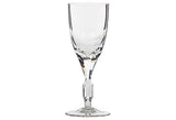 1960s Crystal Glass Wine Stems, Set of 11