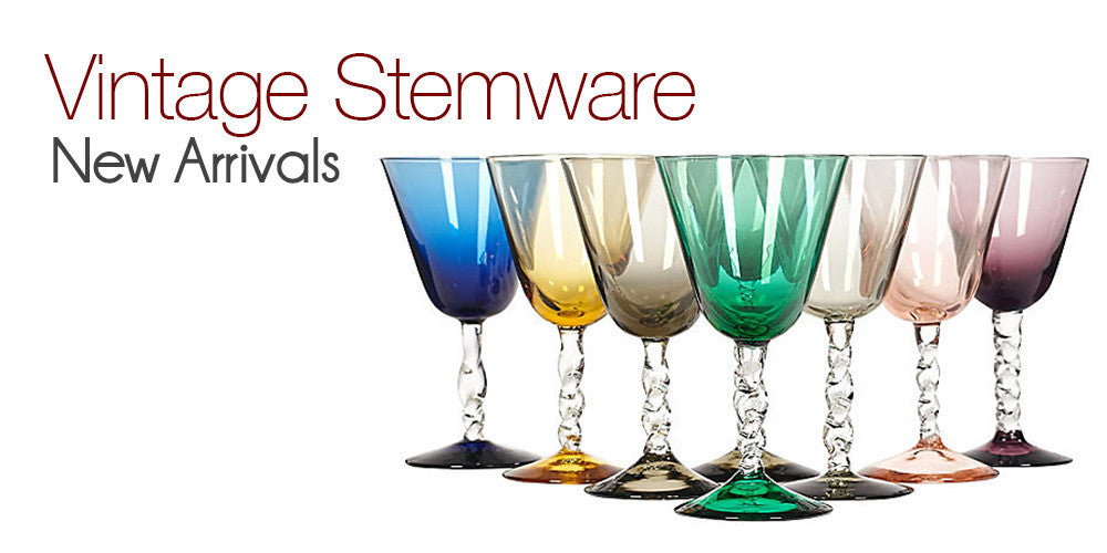 Vintage Stemware